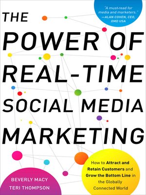 cover image of The Power of Real-Time Social Media Marketing